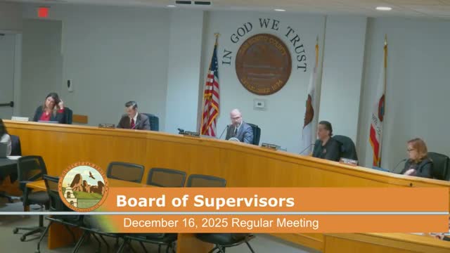 San Benito County board advances rezones to meet state housing‑element deadline, stresses no immediate development approvals