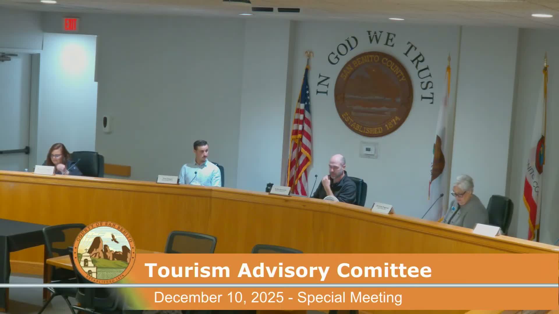 Tourism committee asks staff to develop public‑art funding ordinance with planning and counsel