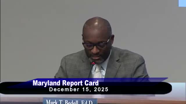 AACPS reports gains on Maryland ESSA 2024-25 report card; board presses state for faster, item-level MCAP data