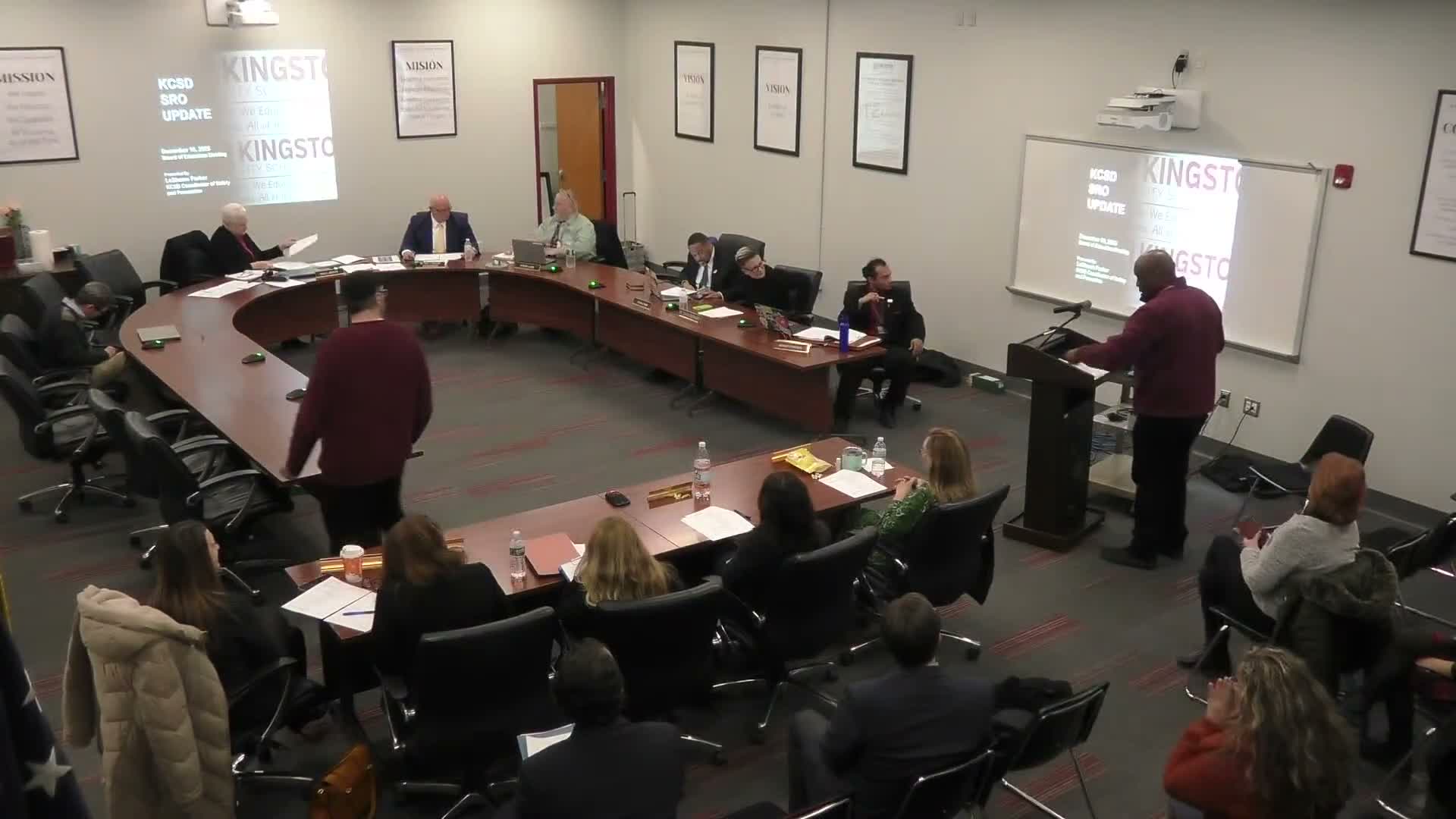 District SRO update highlights training, logs and questions over disaggregated data