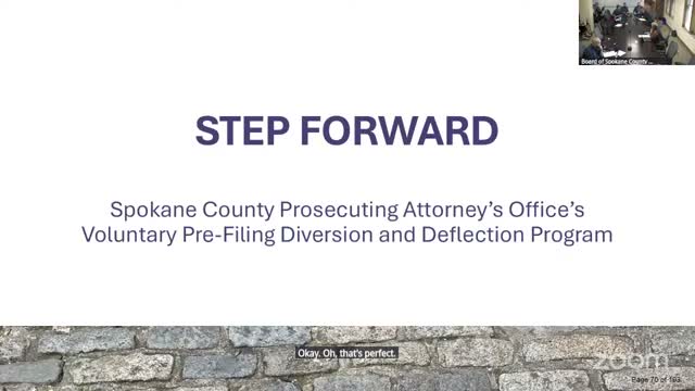 Prosecutor pitches pre‑filing diversion pilot funded by mental‑health sales tax to reduce recidivism