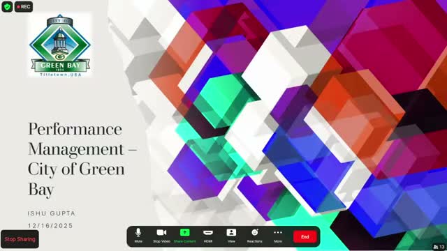 Green Bay unveils ‘Connect Greenway’ plan to inventory city data and measure performance