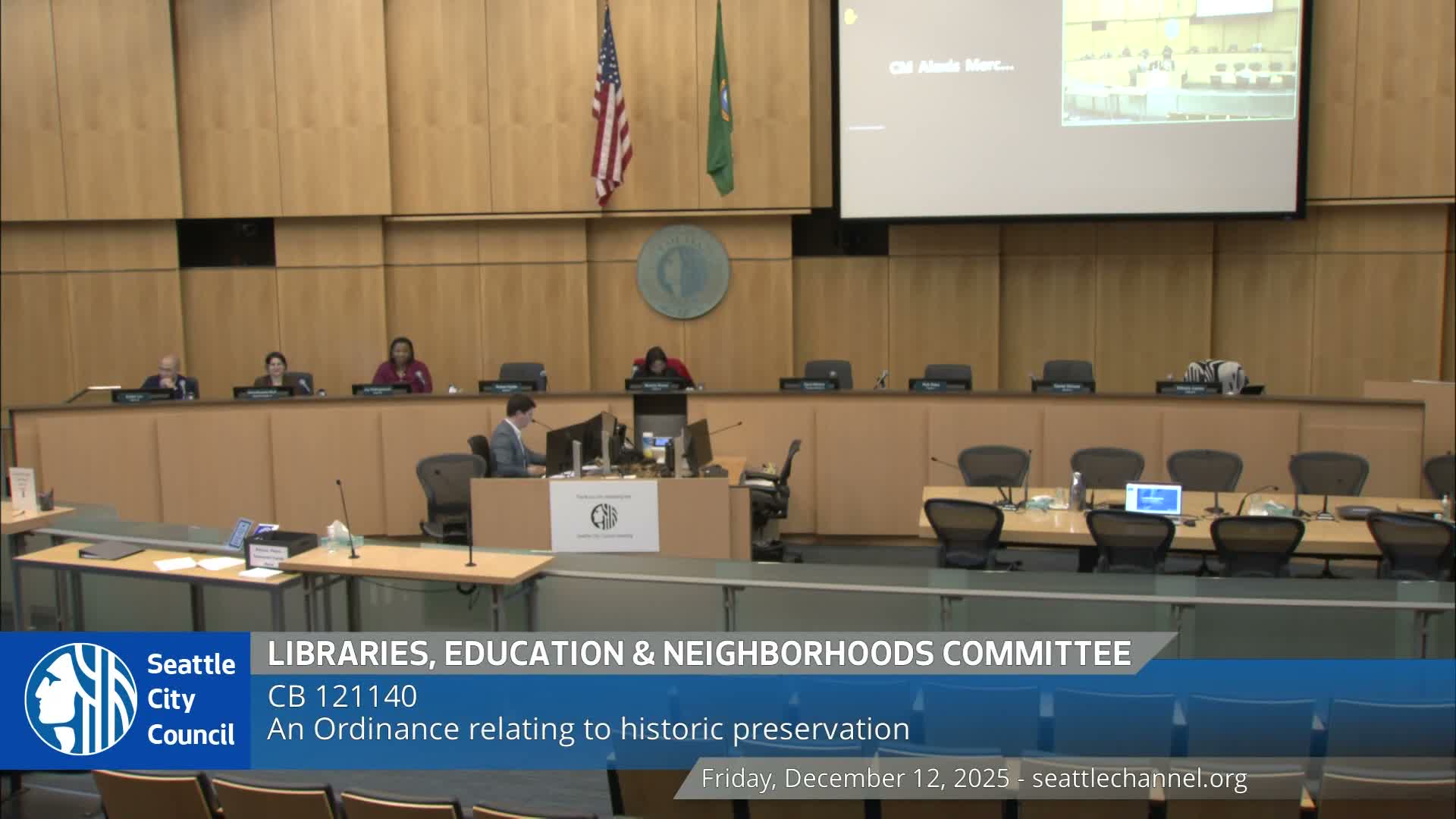 Committee backs landmark controls for Licton Springs Park and the Stewart House