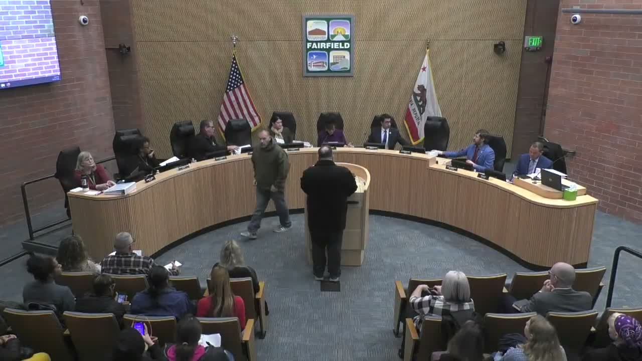 Residents and vendors press Fairfield council over downtown theater contract, allege licensing and process failures