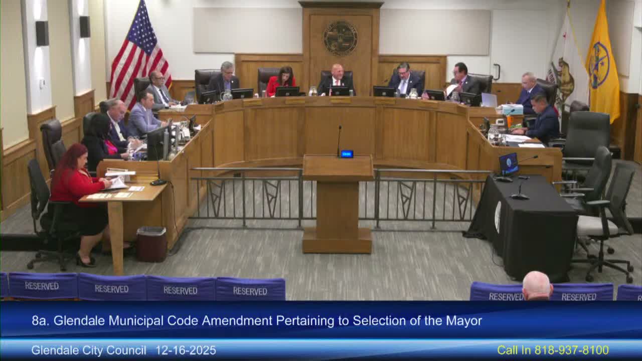 Glendale council approves five‑year automated speed‑camera pilot, opts to use VeriMobility contract