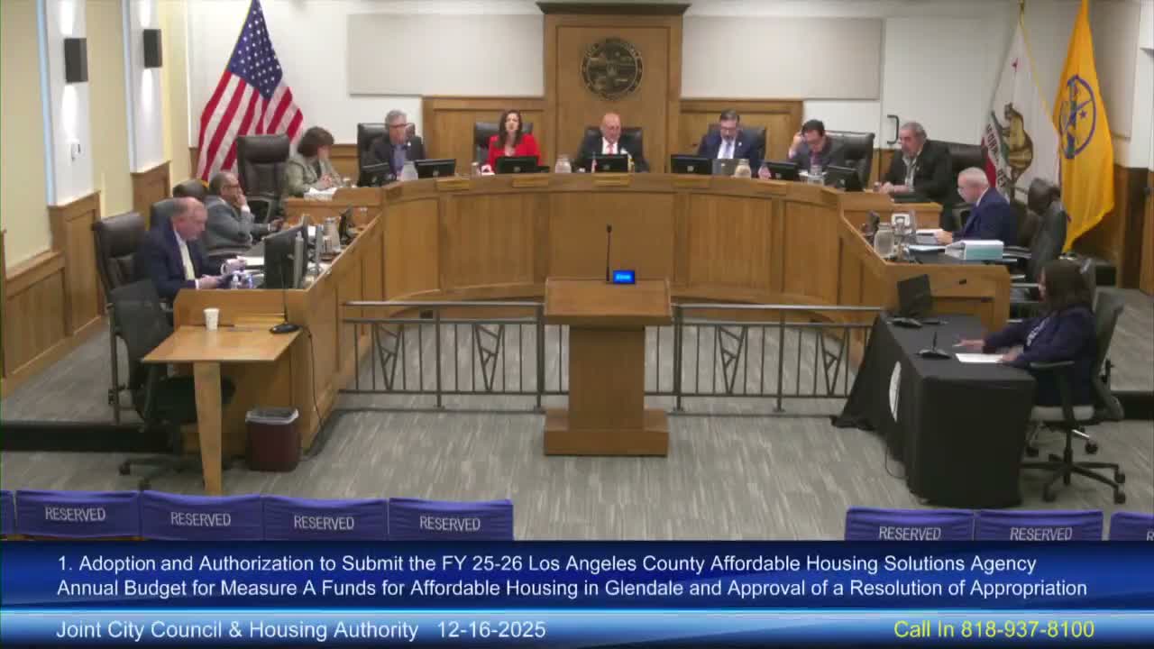 Council notes and files FY24–25 low- and moderate-income housing asset fund report