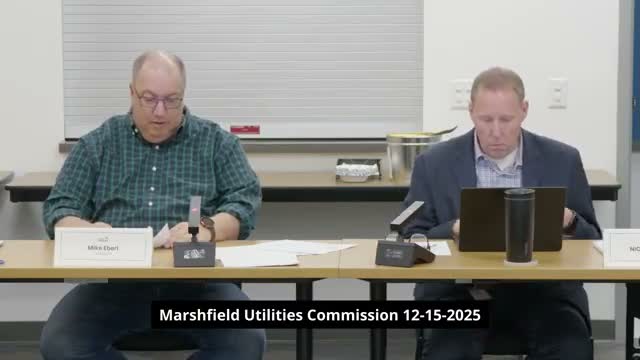 Staff reports Marshfield utility pilot payment near $2 million; commission asks statutory and scope questions