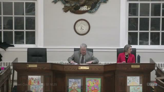 Braintree council honors Council President Charles B. Ryan on his final meeting