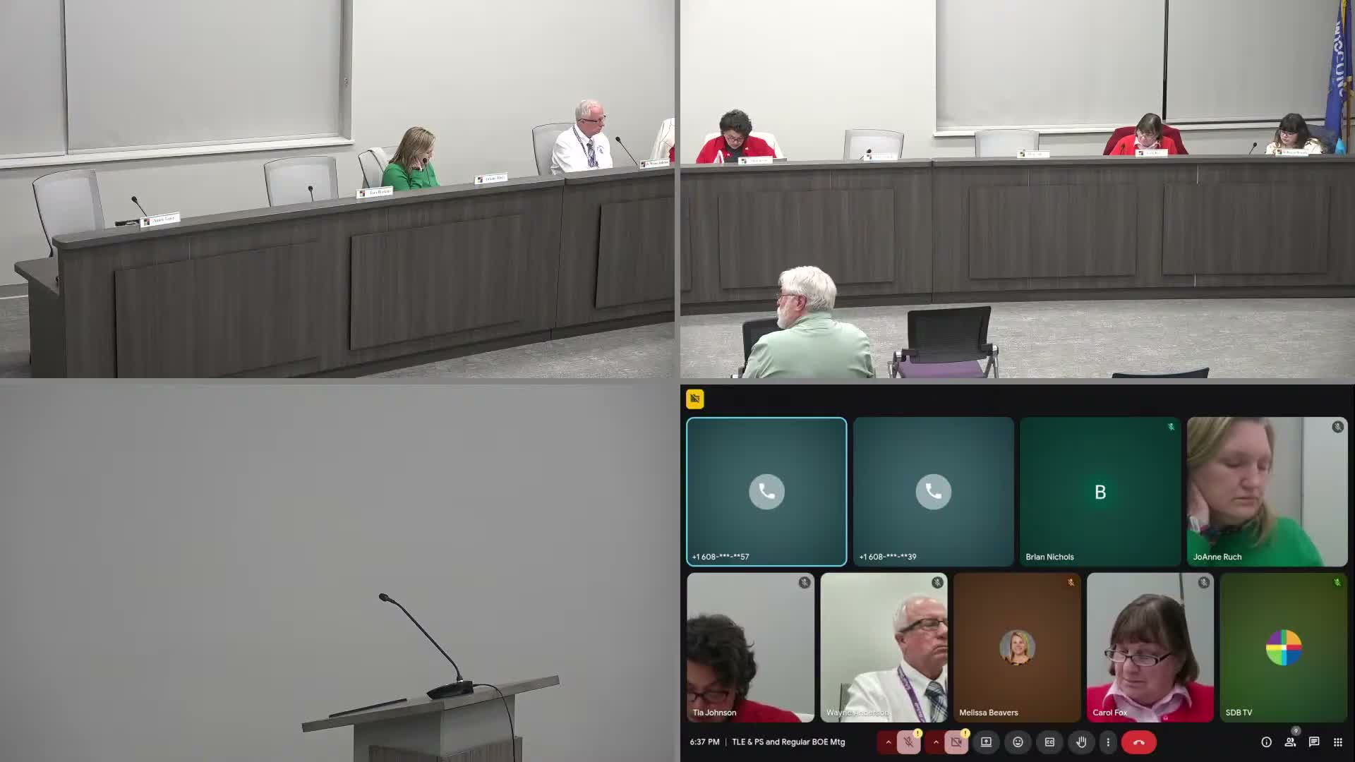 Interim superintendent advises against April referendum; board to form ad hoc study committee