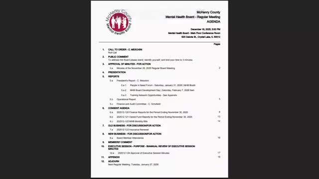 Board and public raise gaps in McHelp/McAlp service directory for youth mental-health care