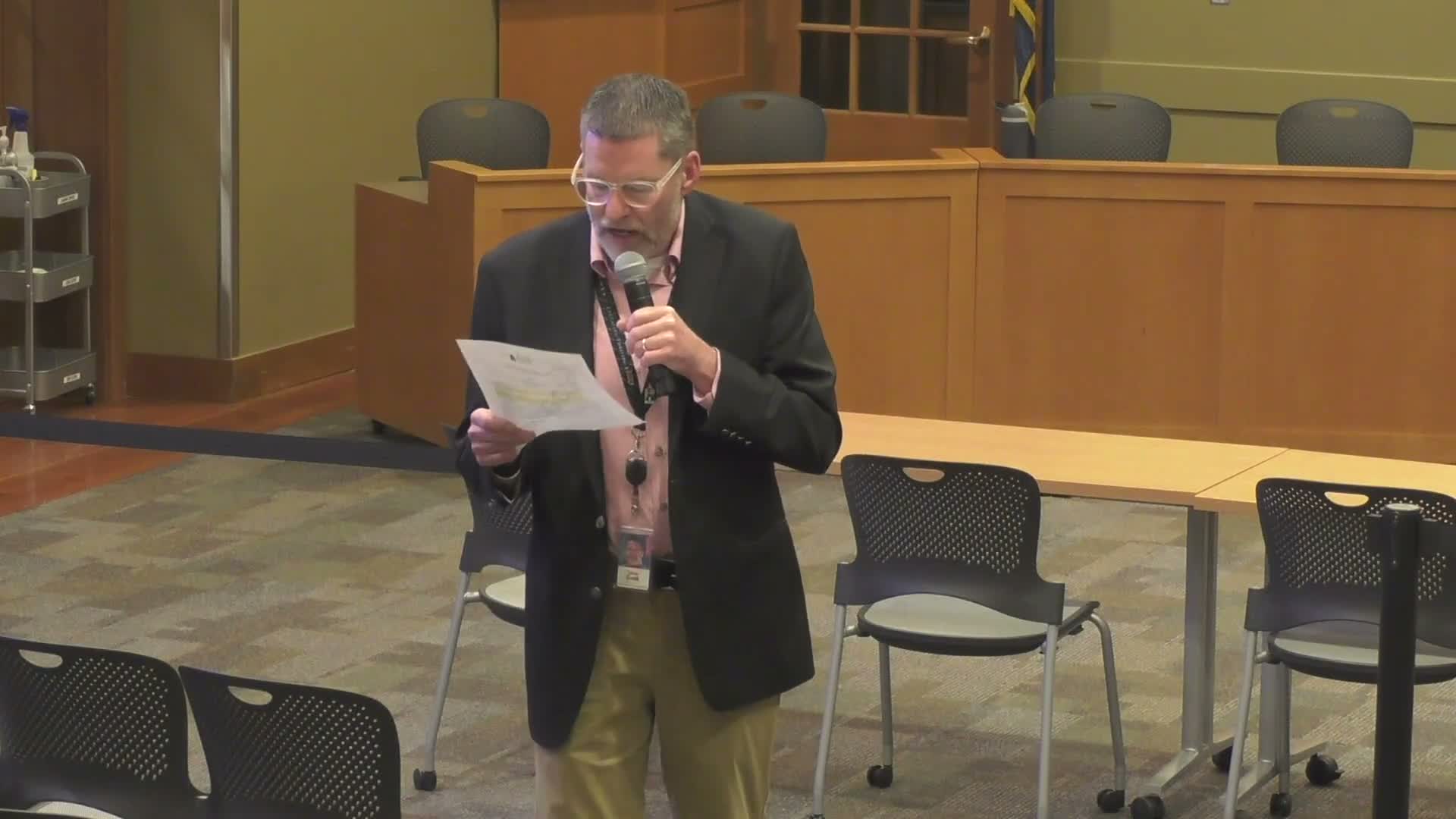 Superintendent reports on safety partnerships, Miller Elementary fire and Realms merger