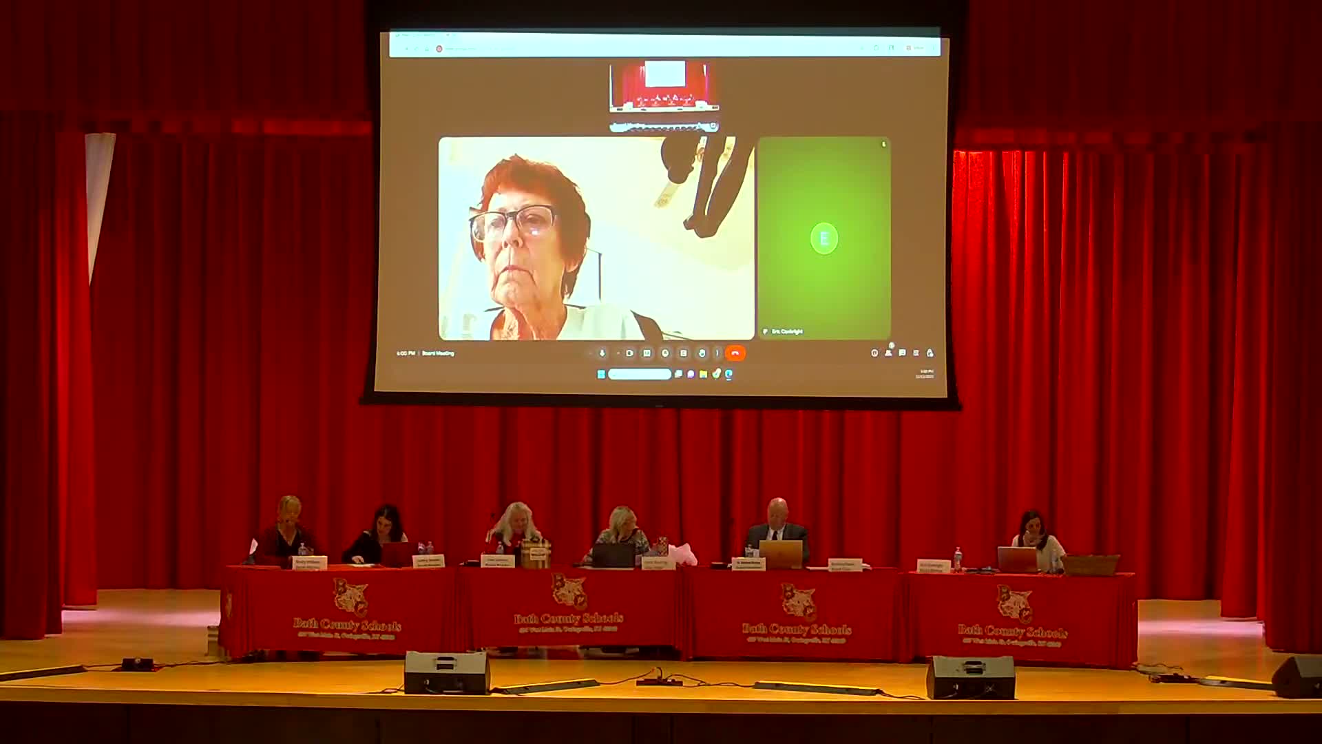 Bath County Board approves BG4 closeouts for high school and LAVEC; middle school bids delayed pending flow test