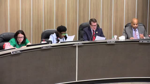 Board discusses academic calendar, parent conferences and whether non‑teaching staff must take leave