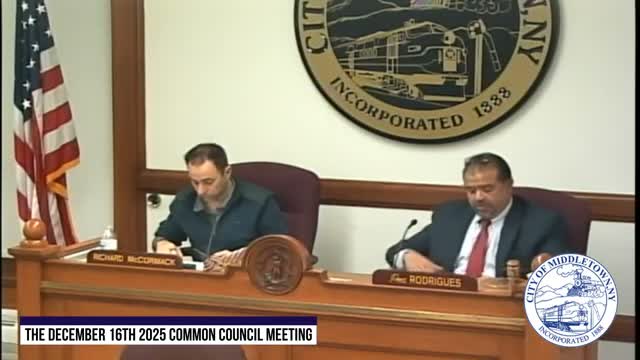 Middletown Common Council approves broad slate of budget transfers, contracts and appointments