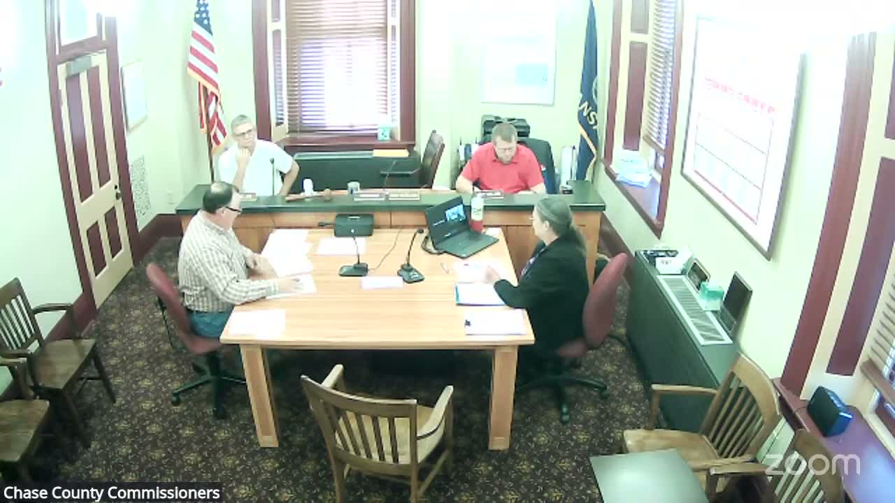 Chase County commissioners approve warrants, payroll and adopt solid-waste plan