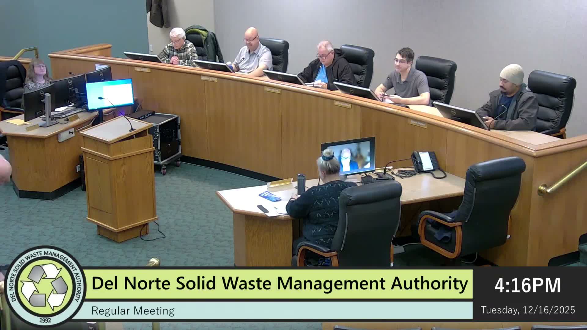 Authority honors Michael Tompkins for service as commissioner