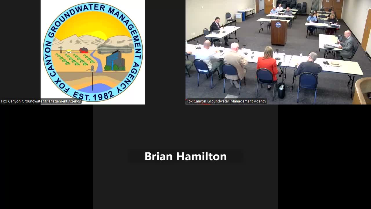 Fox Canyon executive officer reports 87.2% WMID compliance and about $98,500 delinquent assessments