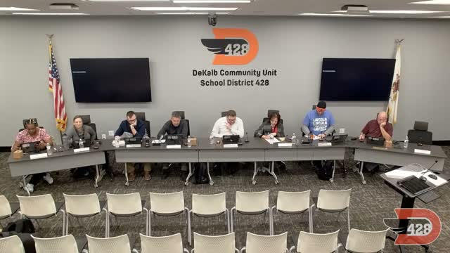 Votes at a glance: DeKalb CUSD 428 board approves consent items, travel, agreements and curriculum actions
