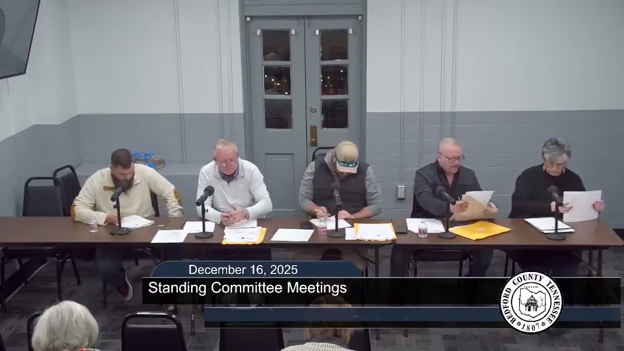 Property committee tables county signage guideline, will handle signage requests case by case