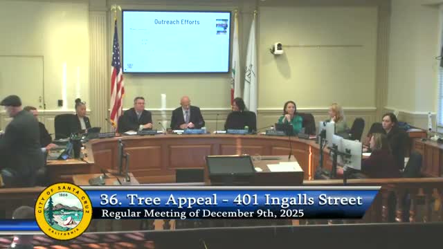 Council upholds permit to remove two coast redwoods at 401 Ingalls after long appeals process