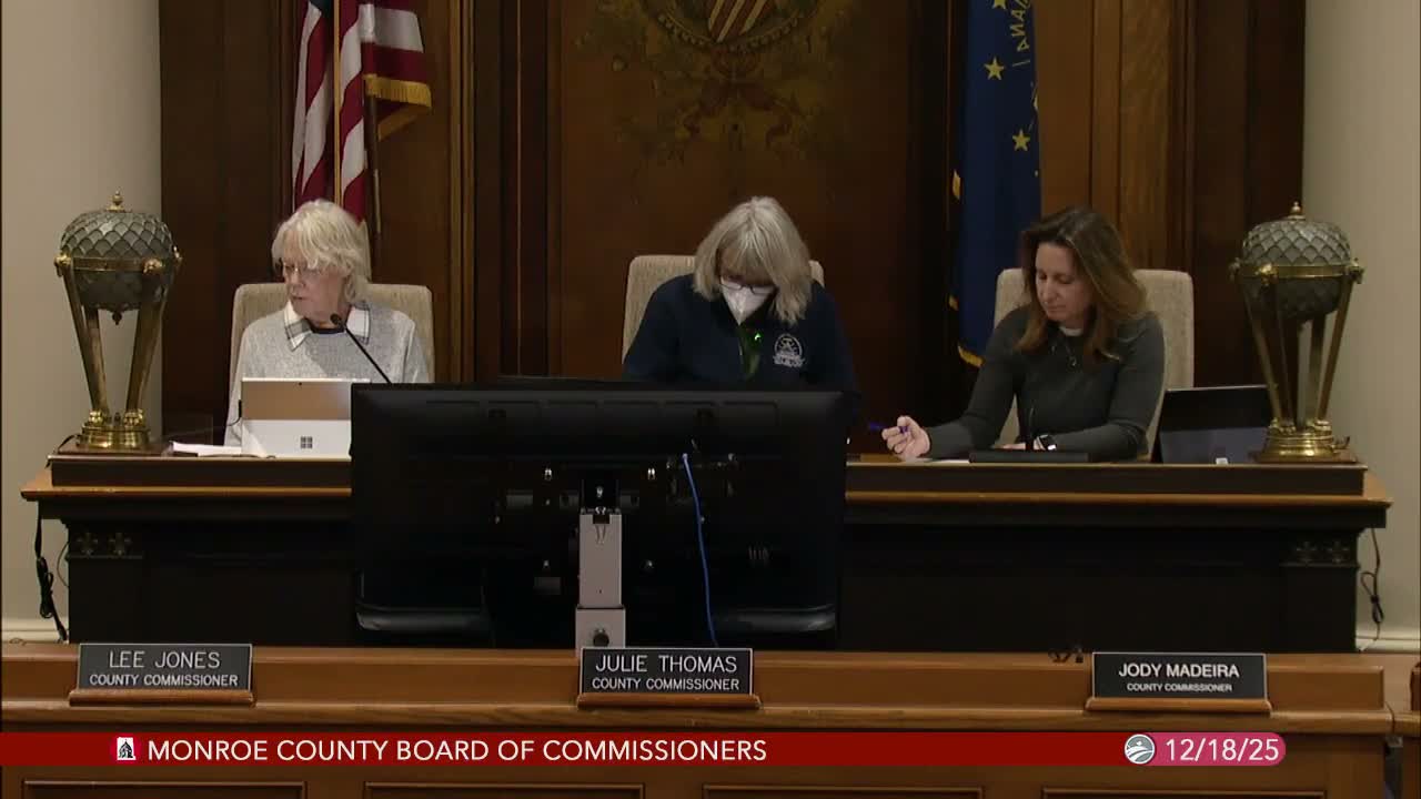 Monroe County amends EDIT capital plan, clarifies project listings and timeline