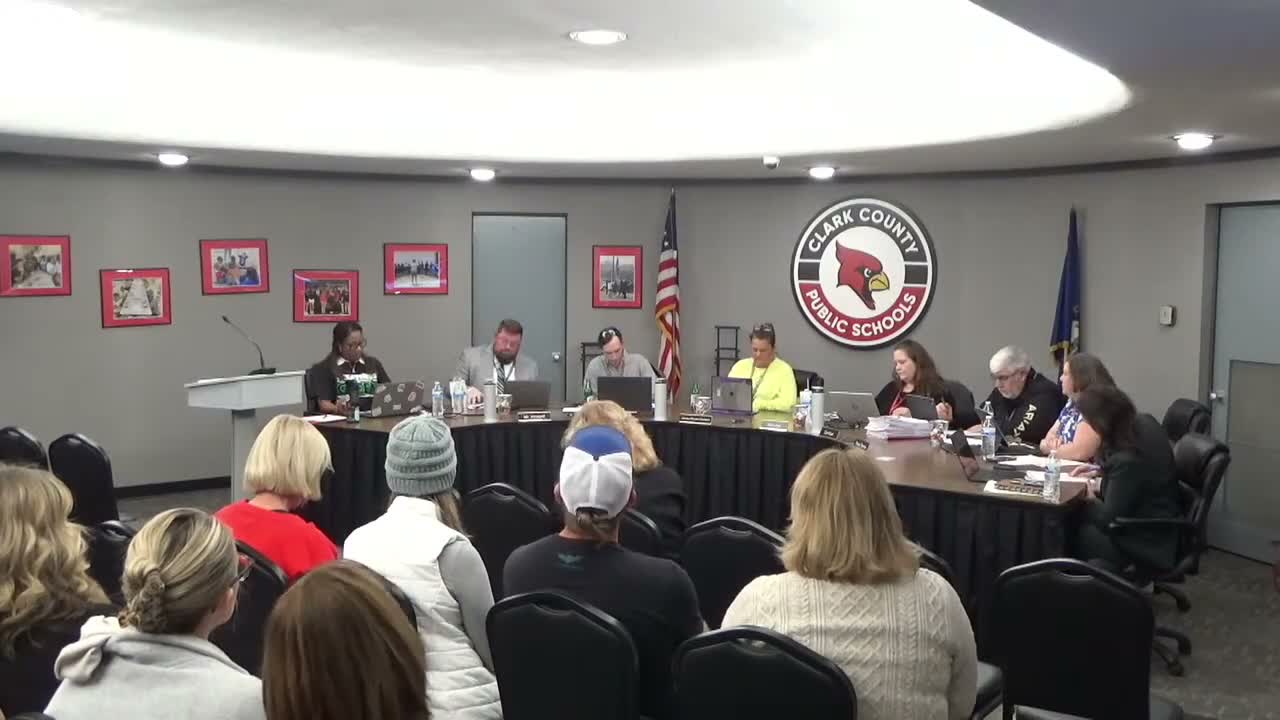 Clark County board approves calendar, construction work and $5,000 for national student competition; district celebrates test-score gains