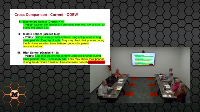 Mount Vernon board told to adopt new cell‑phone policy after state law changes
