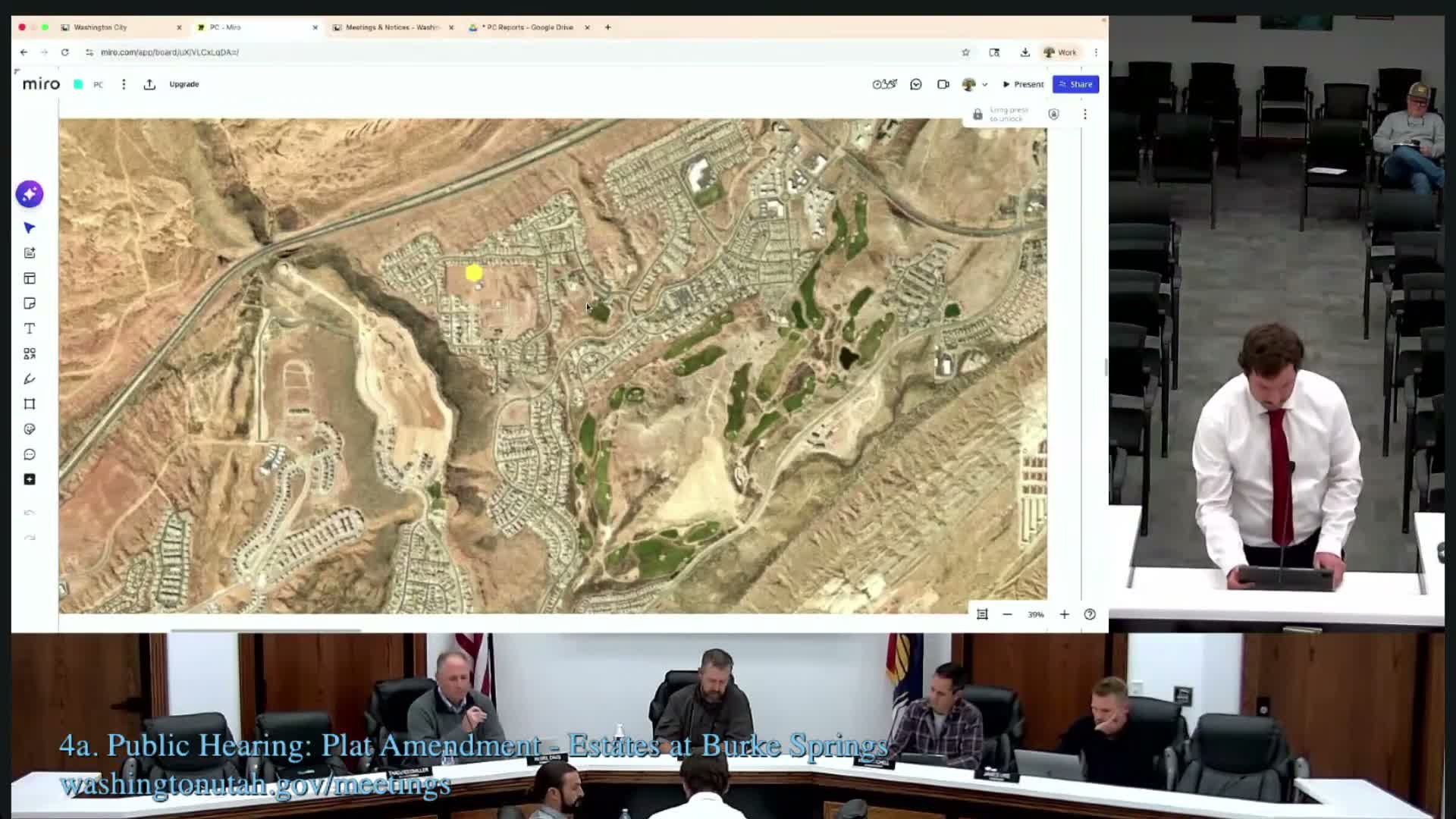 Planning Commission Approves Easement Reduction for Estates at Brook Springs
