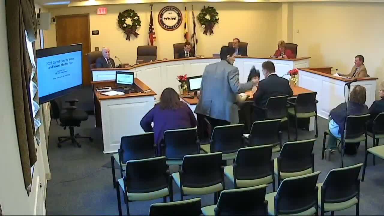 Commissioners send fall water and sewer amendments to public hearing, exclude Shamrock Farm item for further review