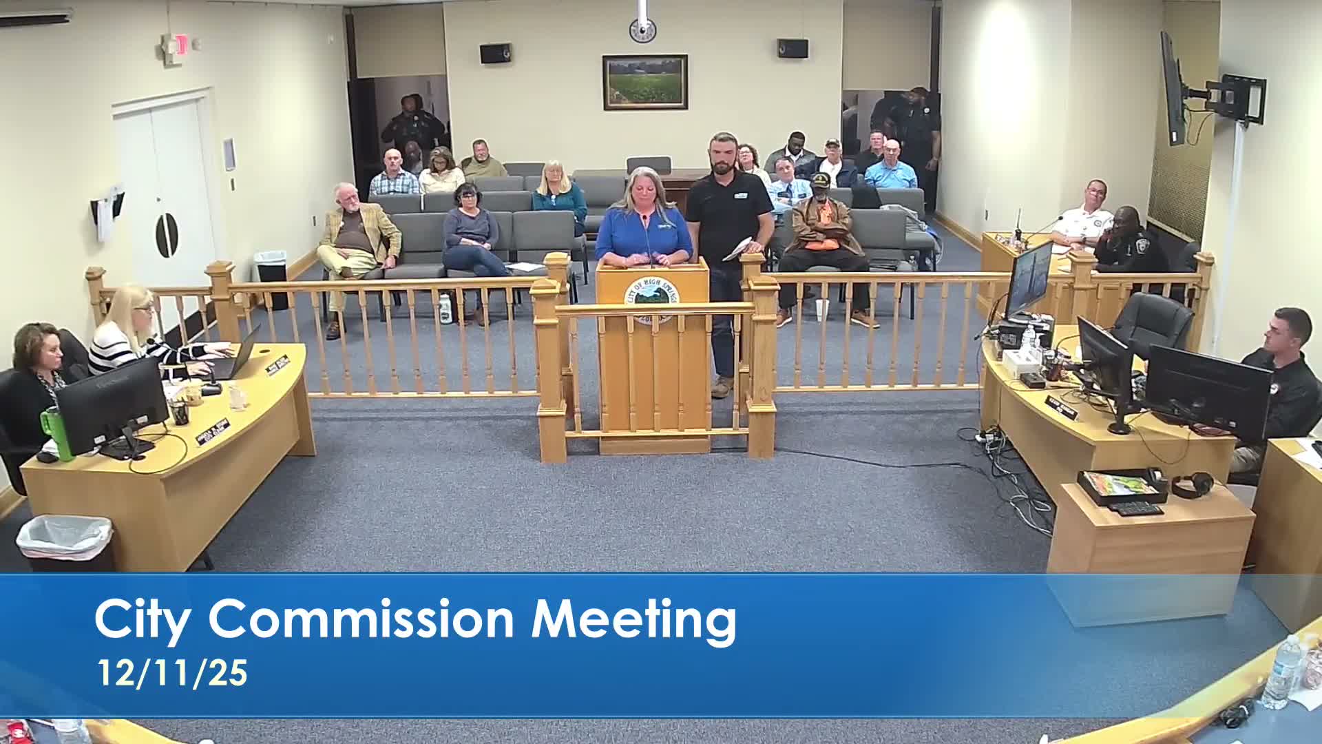 High Springs tables solid‑waste contract decision after competing bids and service‑vs‑price debate