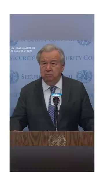 Unidentified speaker urges full ceasefire, warns 1.6 million in Gaza face acute food insecurity