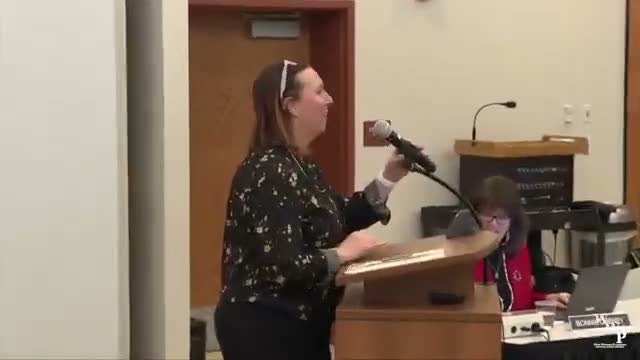 Resident urges district action after sidewalks and bike lanes near High School South are obstructed