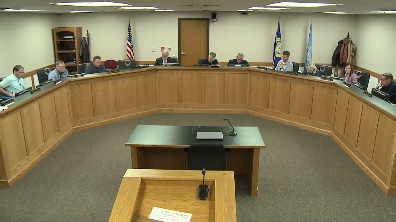 Aberdeen council advances 2026 fee schedule; Banner rep warns water rates could rise with major project debt