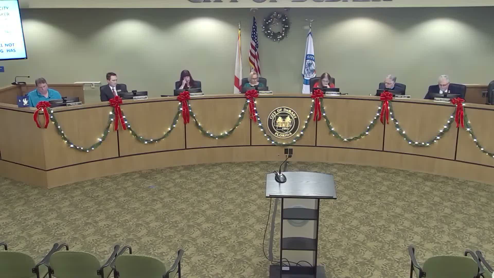 DeBary adopts resolution to conditionally withhold Live Local Act exemptions pending Schimberg report