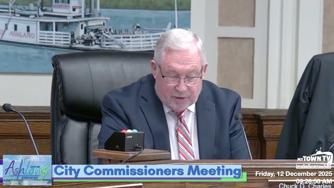 Ashland commissioners approve series of ordinances, grant agreements and an appointment