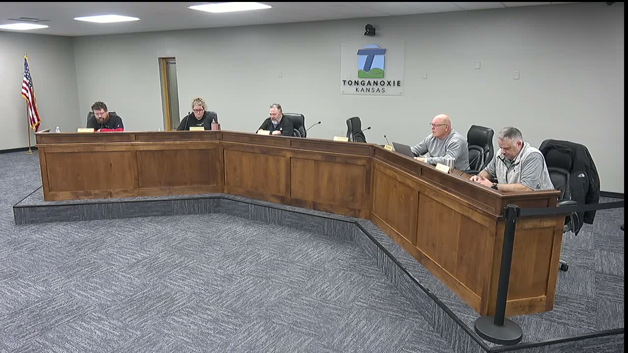 Tonganoxie council approves modest increases to water, sewer, trash and recycling rates