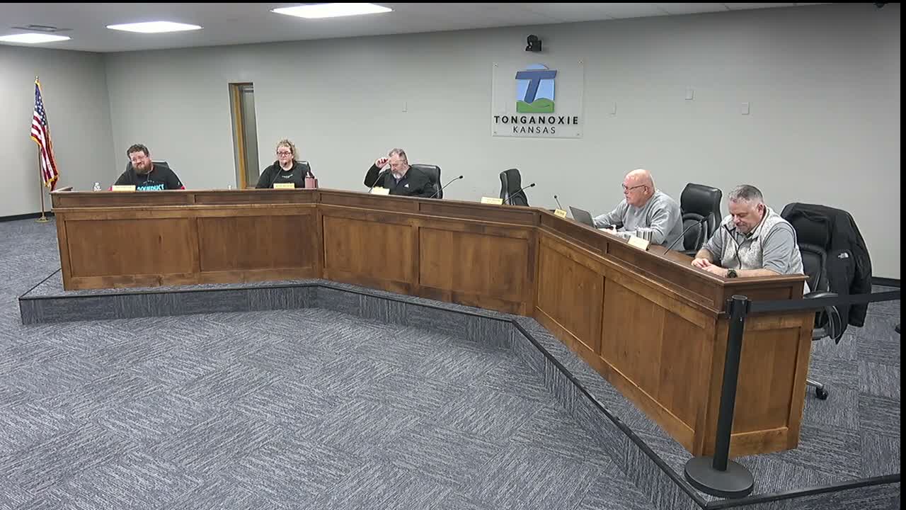 Tonganoxie authorizes reimbursement resolution and hires BG Consultants for 14th Street design