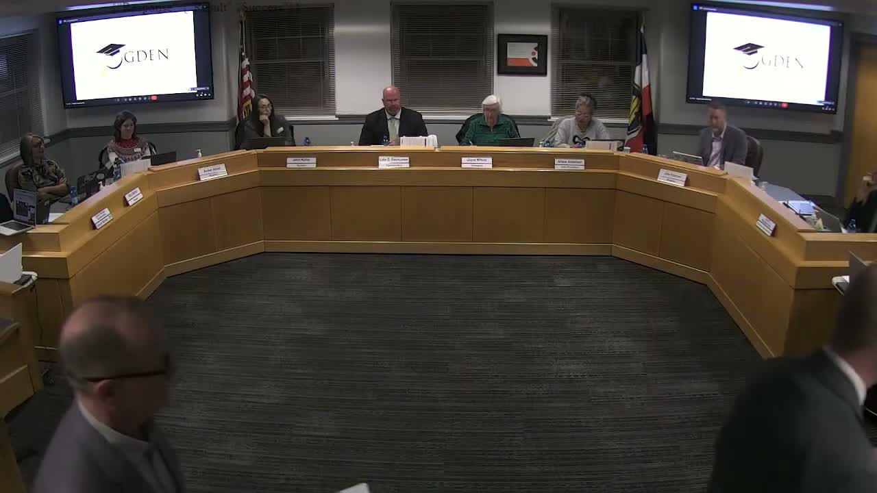 Board reviews facilities policy first reading and discusses Taylor Canyon surplus process after city interest