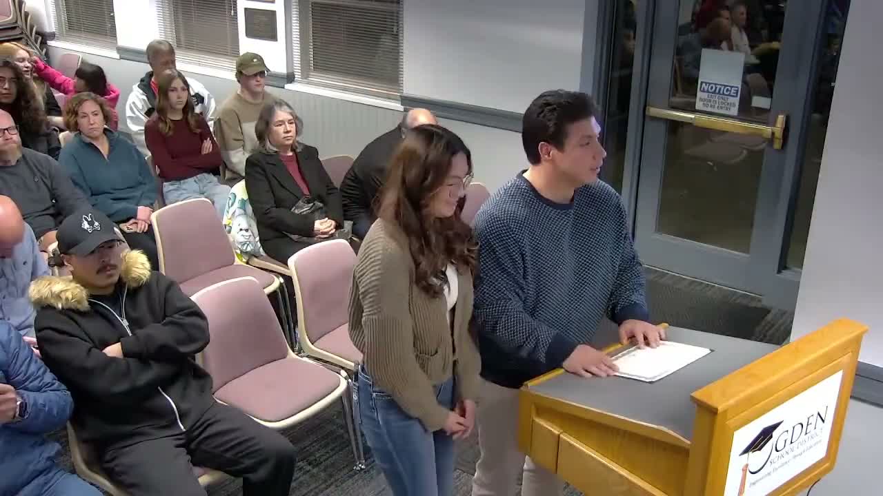 Board celebrates students and arts winners; student rep reports fundraisers and activities