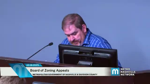 Board grants front‑setback variance for 723 Myrtle Street after neighbor objections