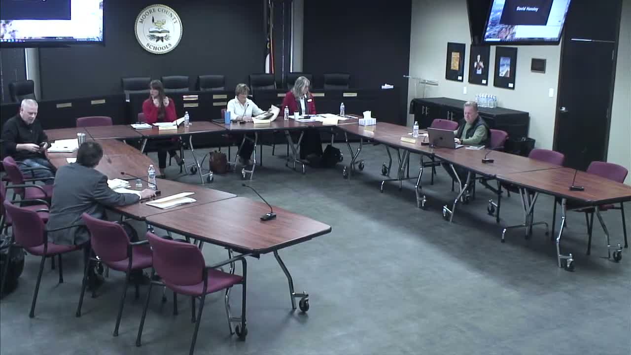 Moore County board hears four superintendent-search firms, schedules follow-up to hear fifth