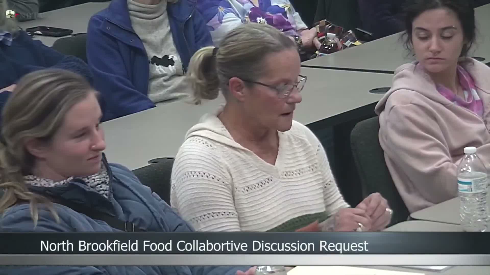 Volunteers serving 160 North Brookfield households ask board to pursue variance so cold-food distributions can resume
