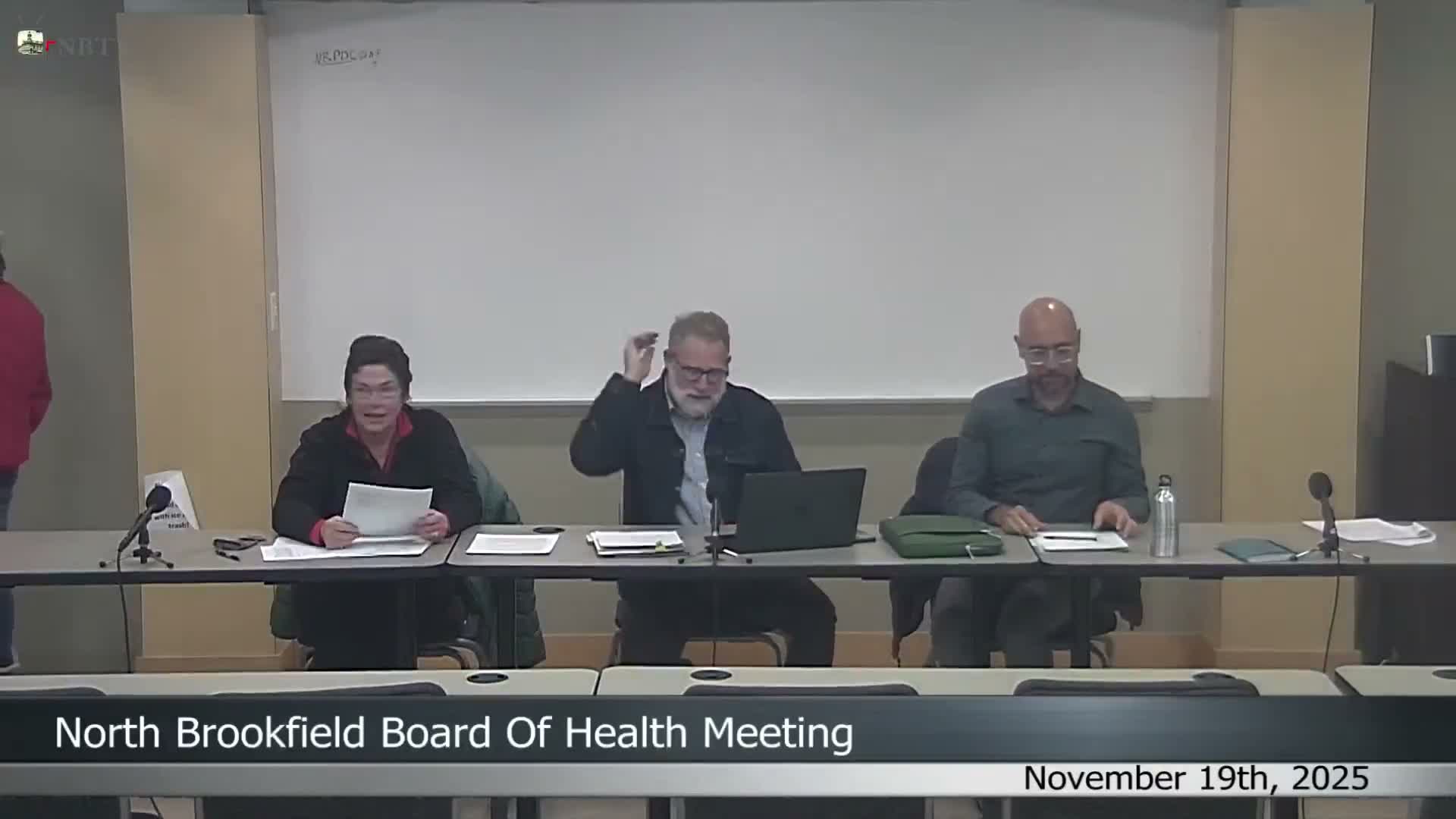 Board accepts $6,000 recycling grant and discusses transfer-station staffing and hazardous-waste capacity