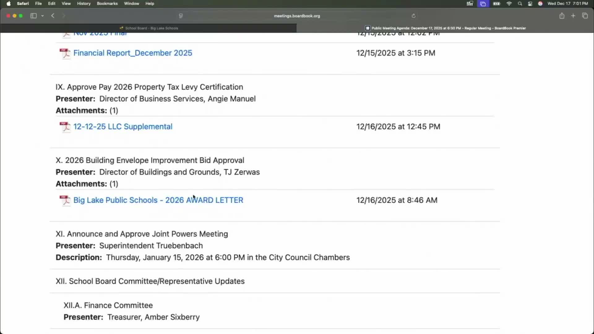 Board awards $1.95 million roofing contract to Granite City Roofing