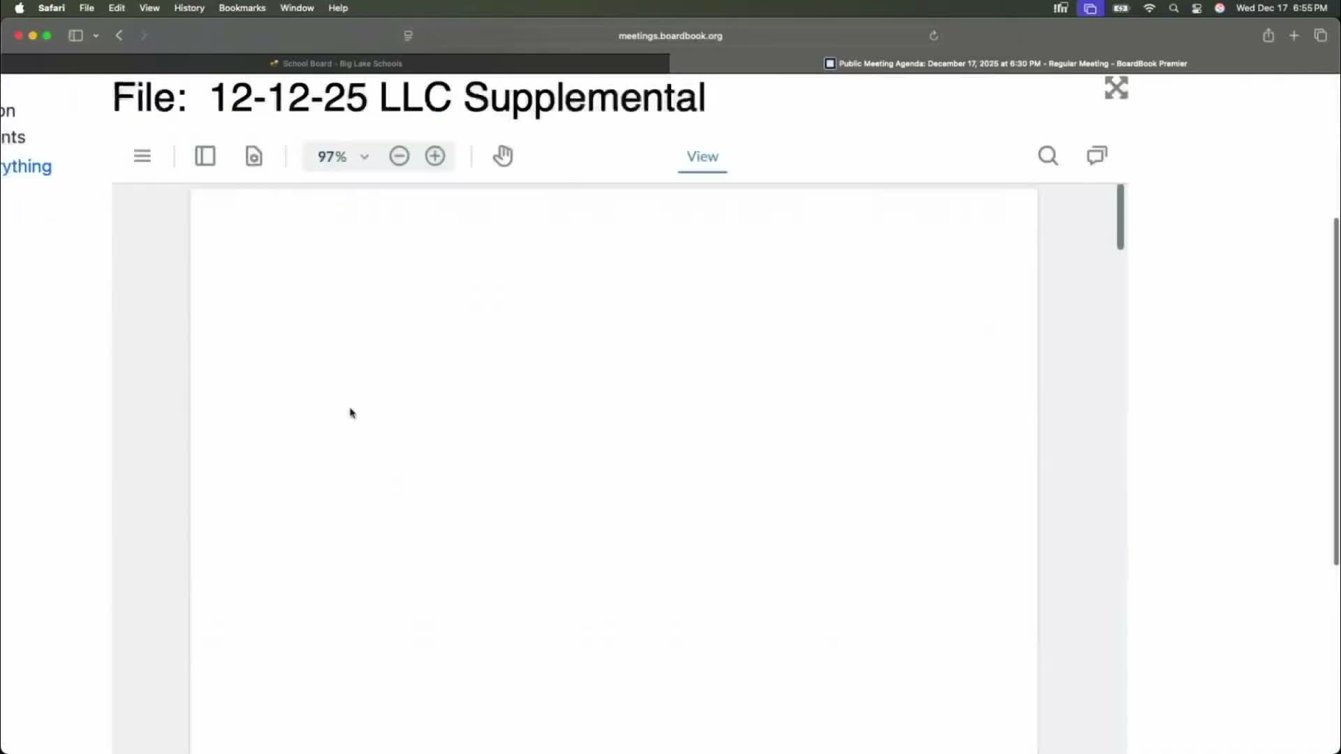 Big Lake board certifies 2026 levy at $13.89 million to keep tax rate stable