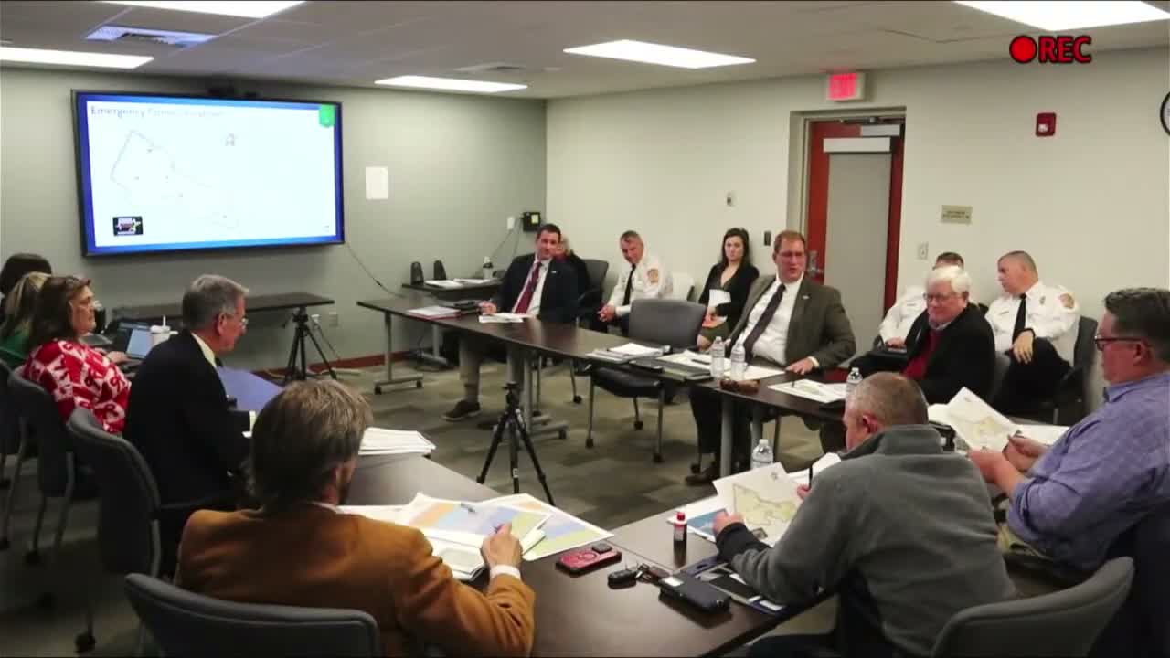 After a tower outage that cut eastern coverage, Goochland staff propose new radio site and pre‑order of fire engines to manage rising costs