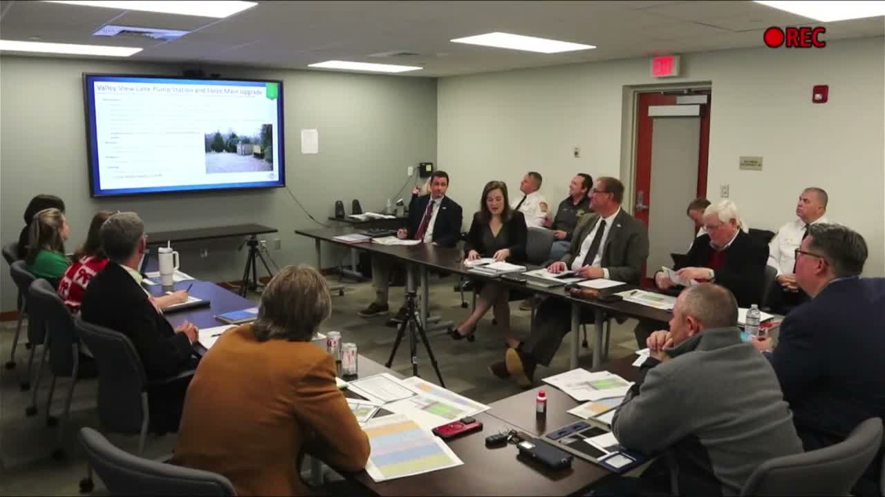 Goochland staff outline pump‑station upgrades, sewer expansion and potential rate effects
