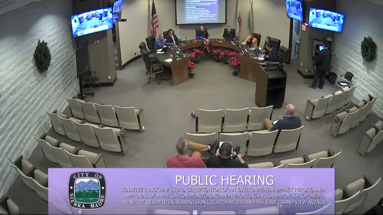 Planning Commission certifies EIR and approves 9‑lot Ginkgo Stonehouse subdivision at East Grandview