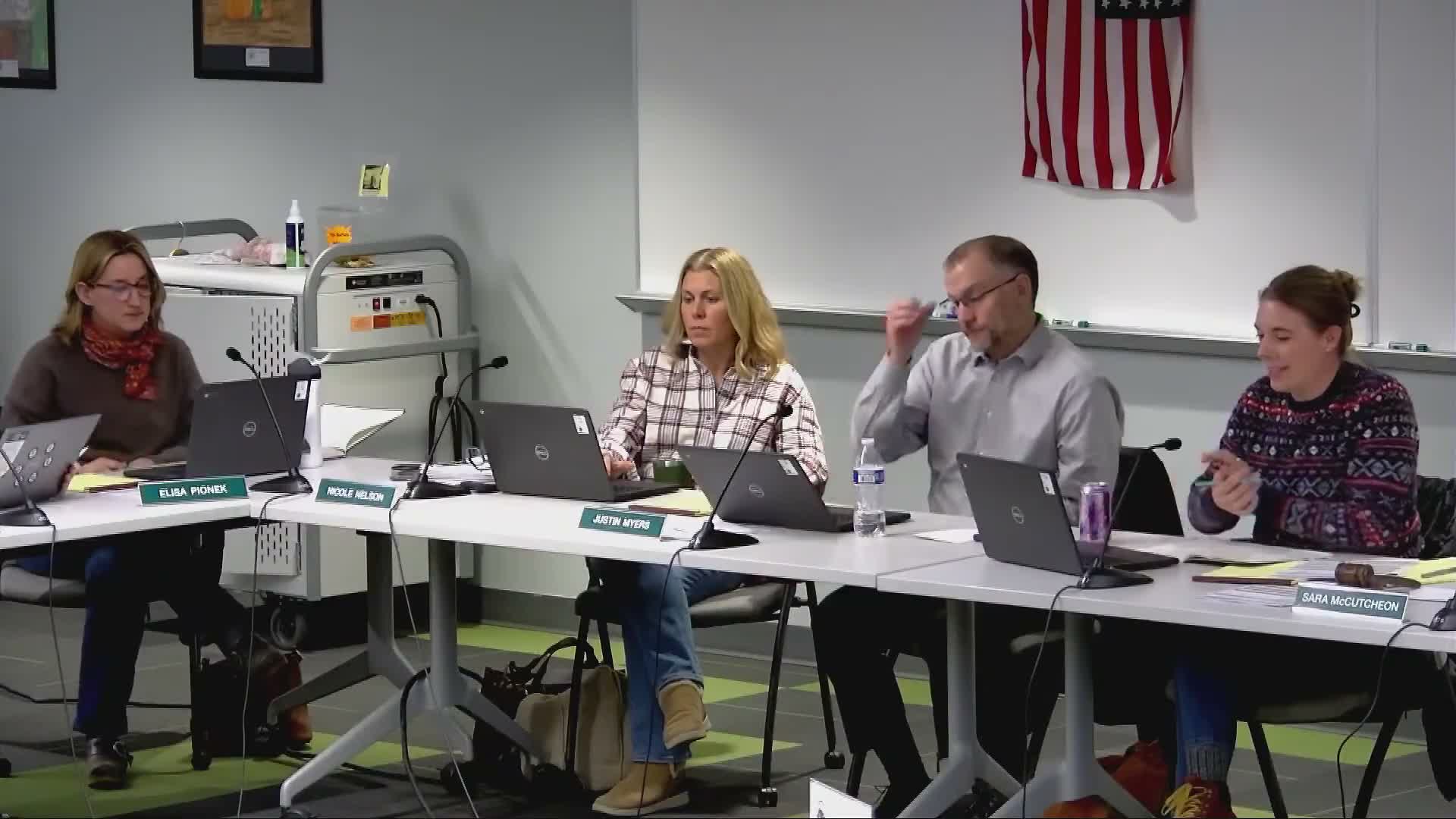 Board adopts long-range library plan and district safety plan