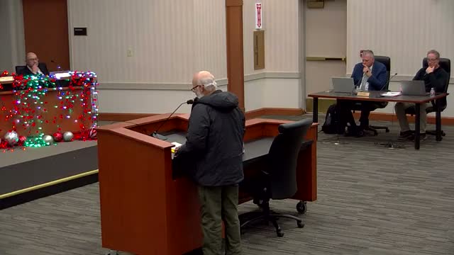 Resident urges pause on pathway work, alleges missing notice under MCL 41.288